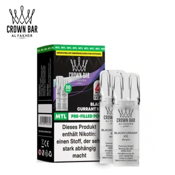 Al Fakher 600 - Blackcurrant Ice - Prefilled Pod 2ml/ Stück